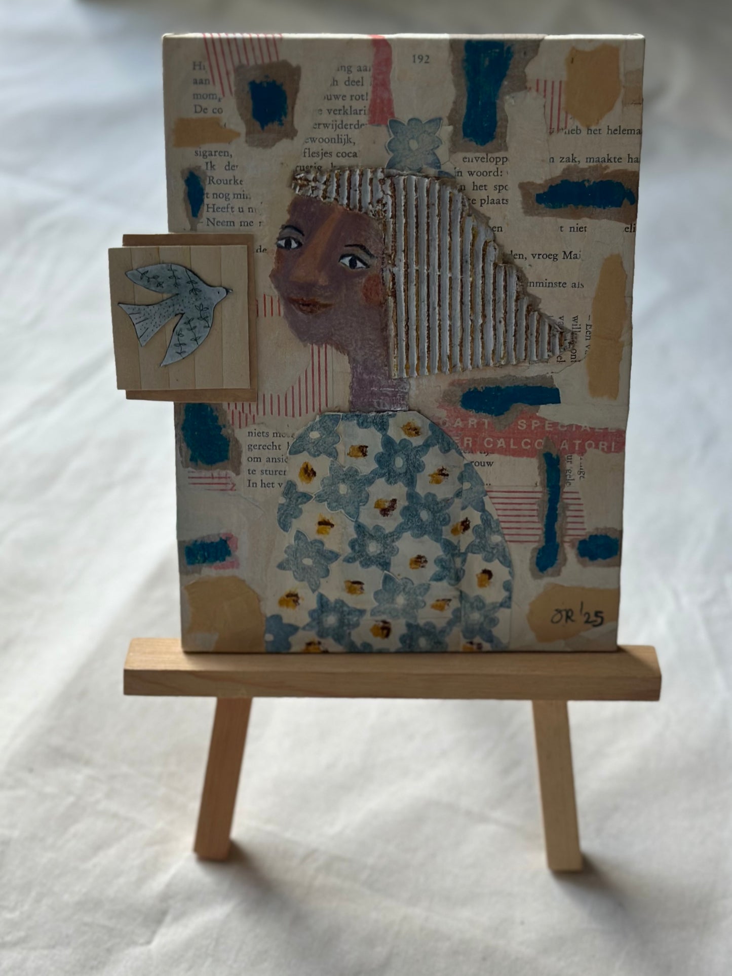 Toujours - Mixed media artwork