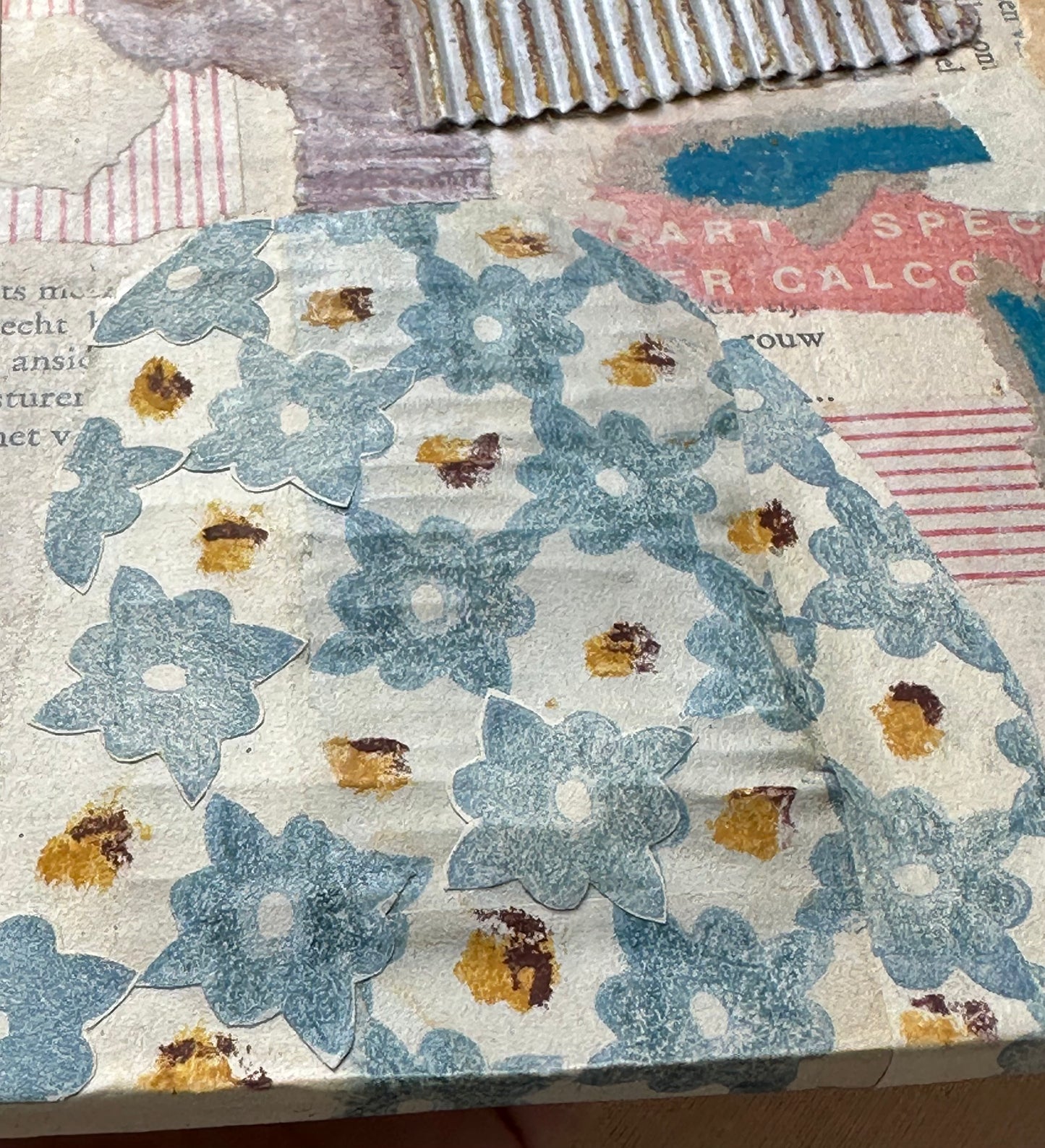 Toujours - Mixed media artwork
