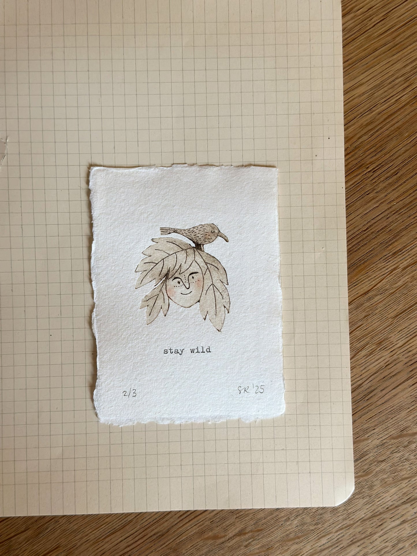 Stay wild - Tetrapak print 2 van 3