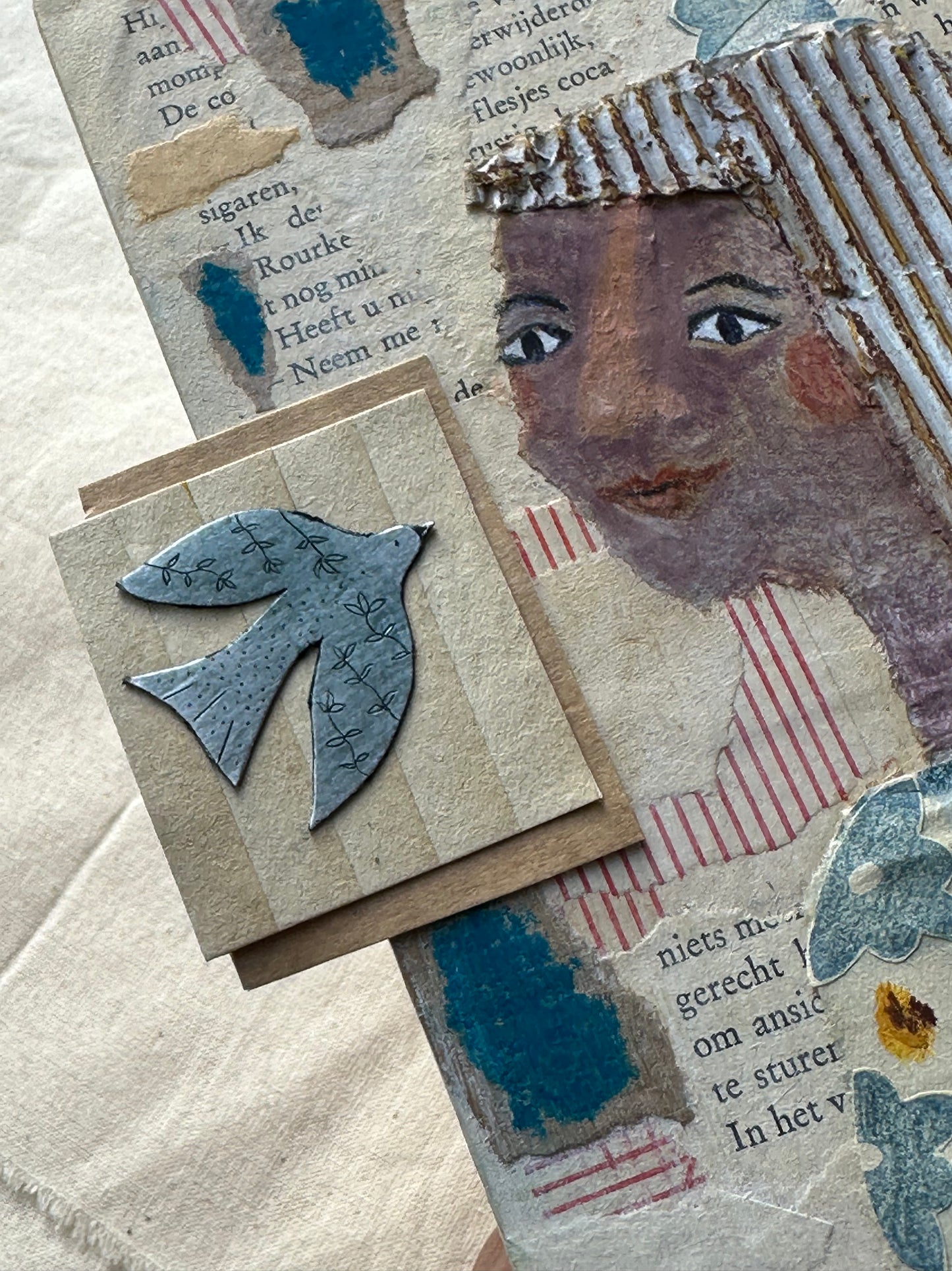 Toujours - Mixed media artwork