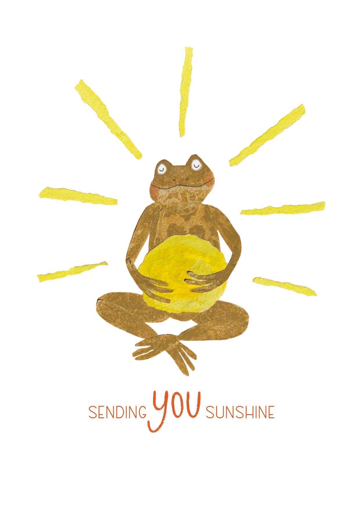 Sending you sunshine kaart per stuk