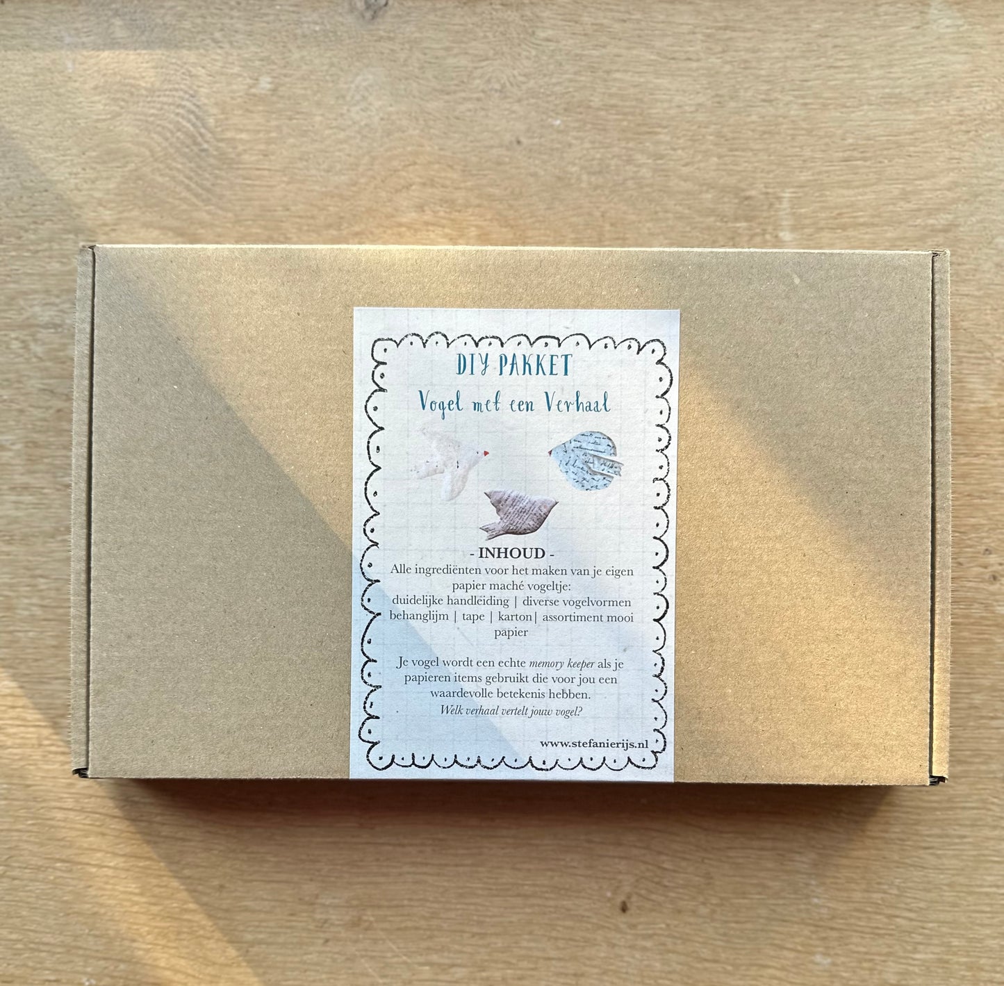 DIY pakket - maak je eigen Vogel met een Verhaal