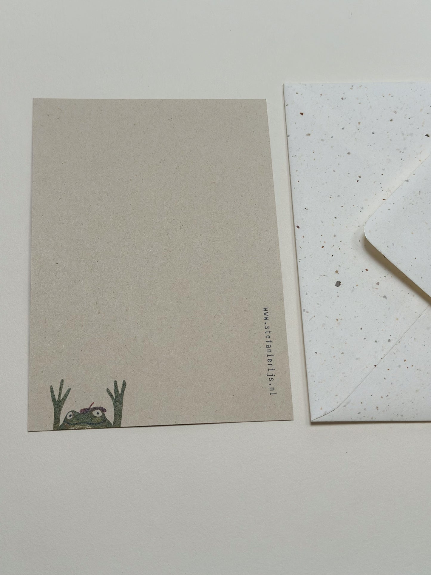 Bonjour greeting card per stuk