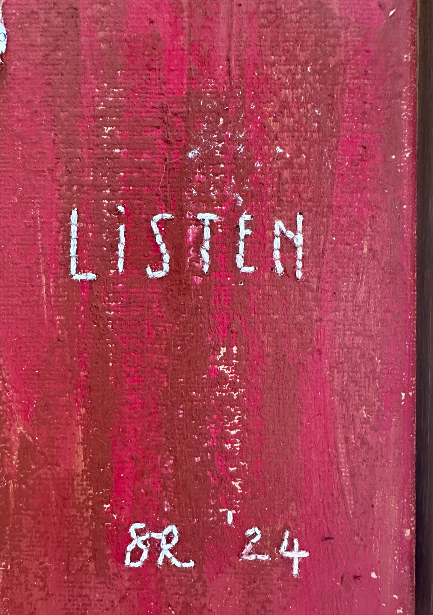 Listen - Mixed media
