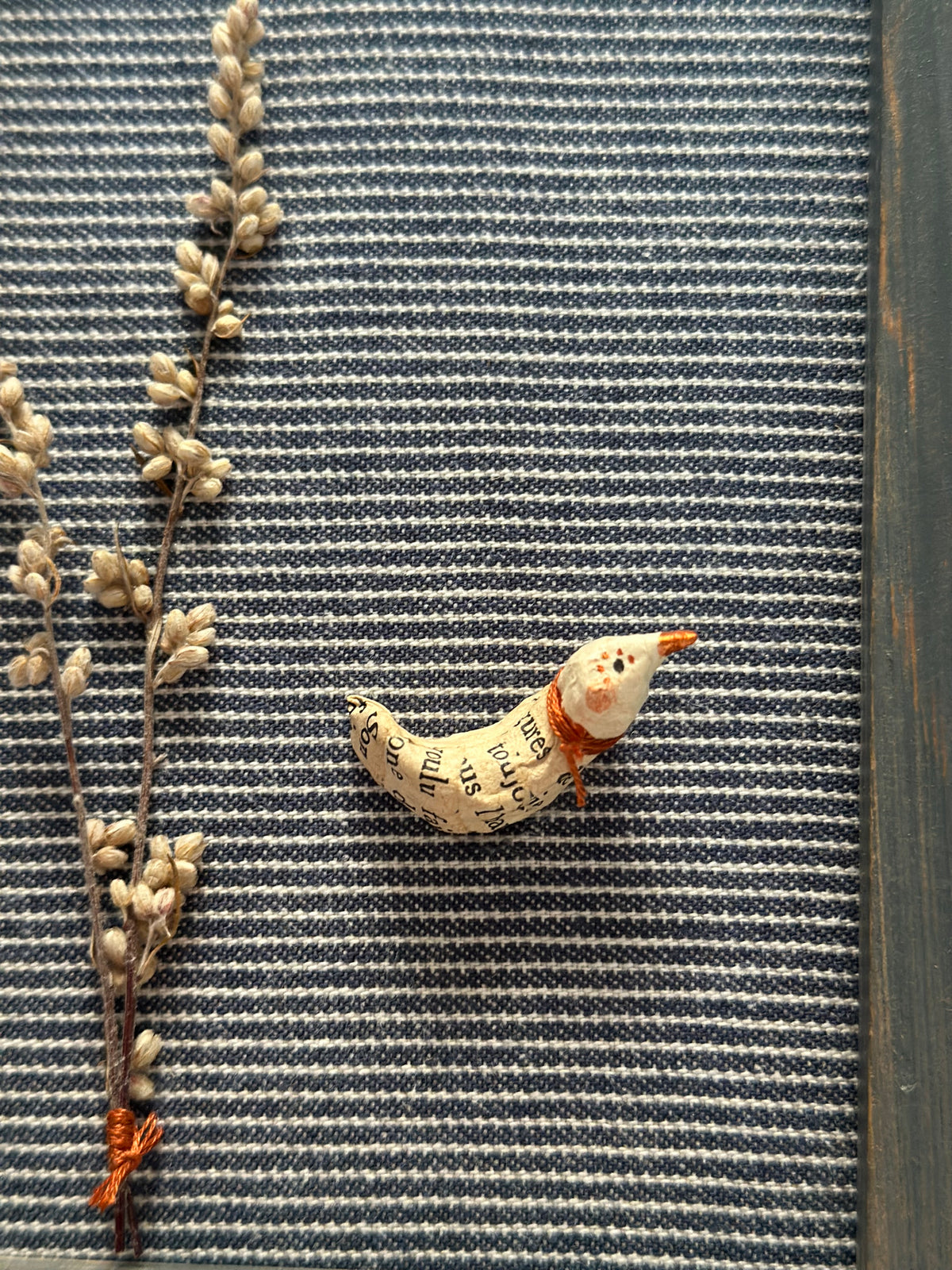 Ingelijst Papier maché Artwork 1