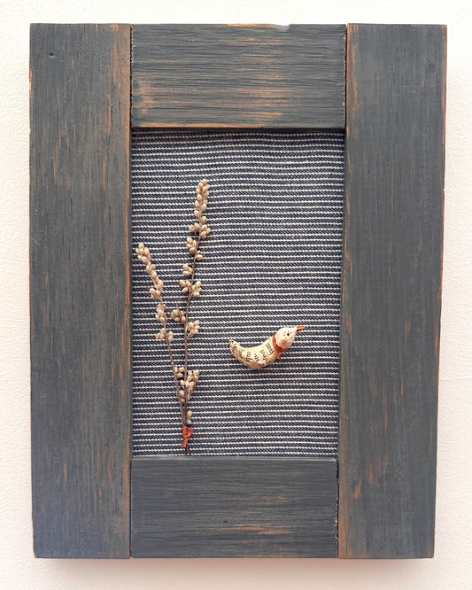 Ingelijst Papier maché Artwork 1