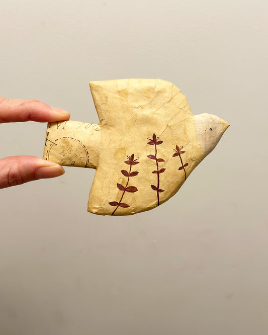 Vogels met een verhaal - Franse envelop uit 1919