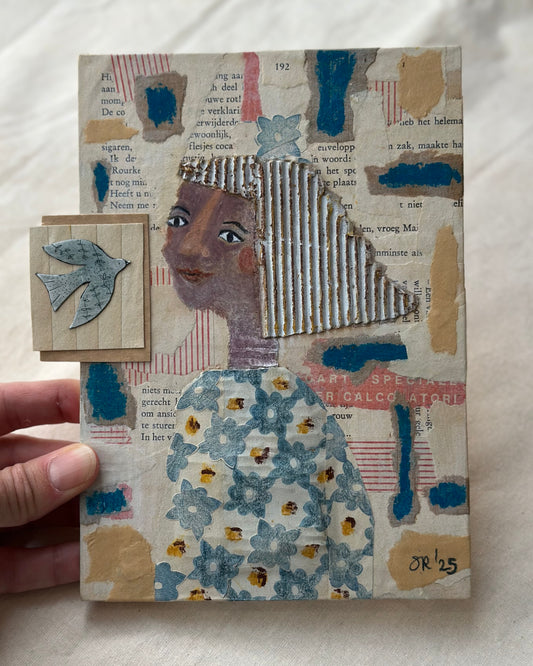 Toujours - Mixed media artwork