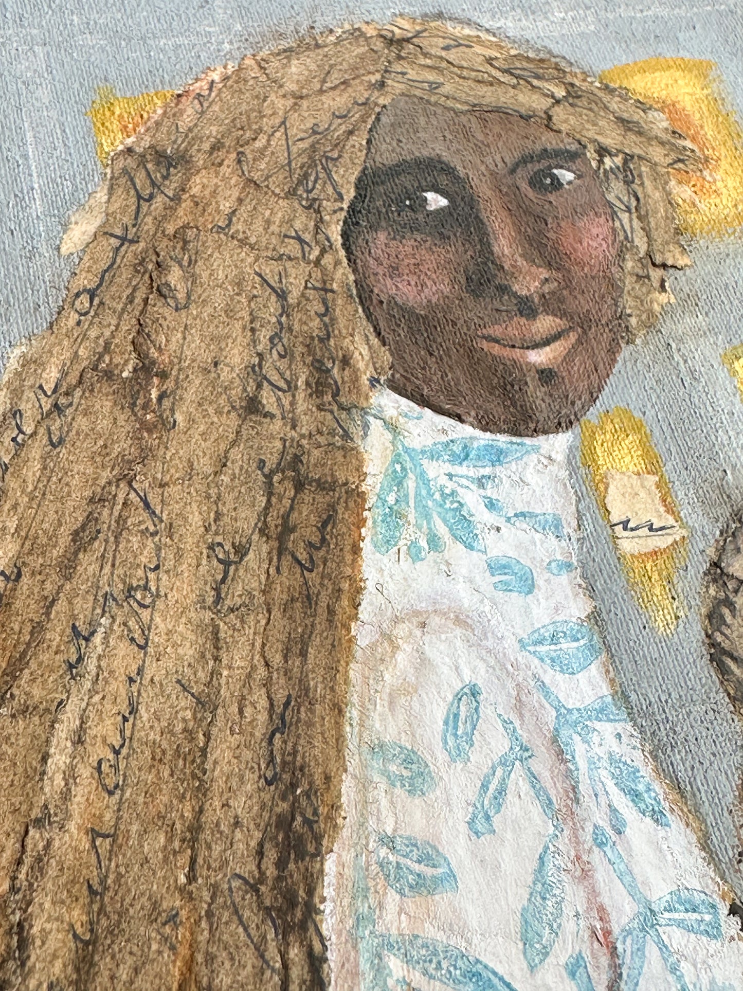 Les Messagers - mixed media