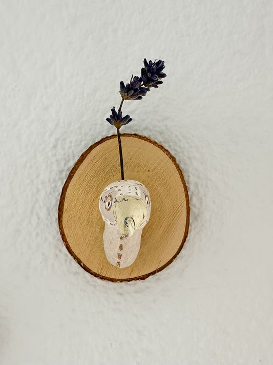 Papier maché Artwork - Lila