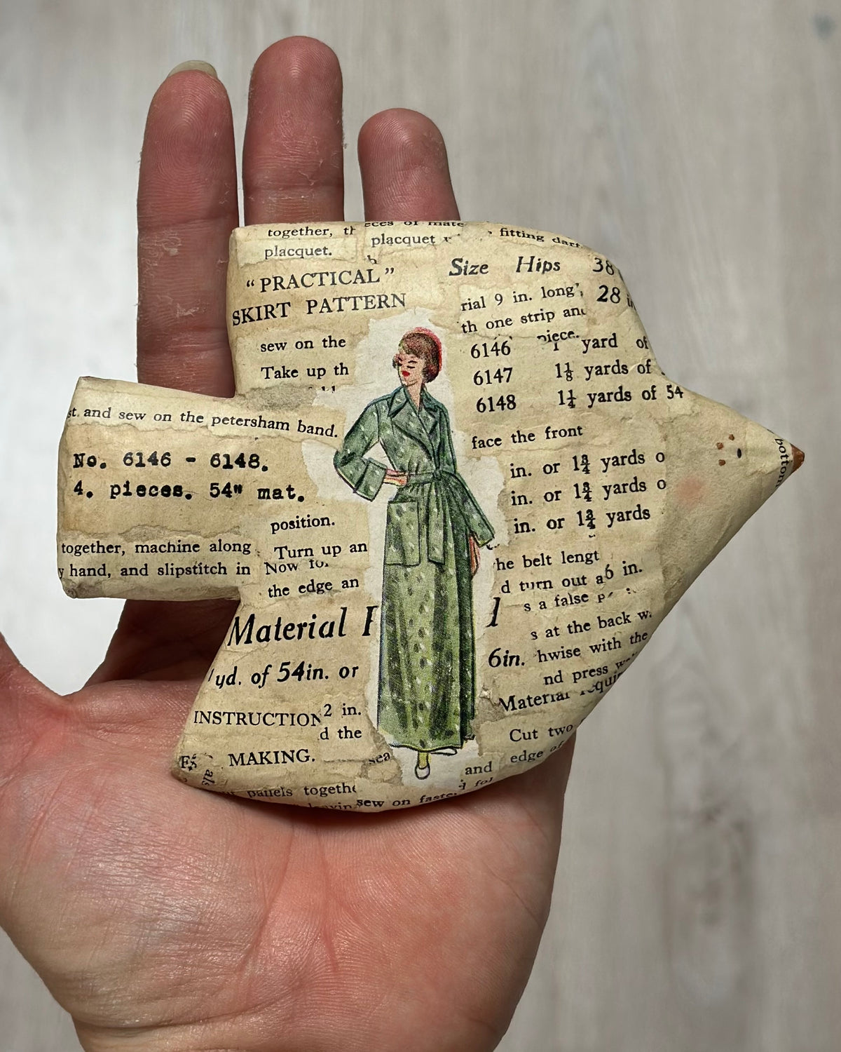 Vogel met een Verhaal - vintage naaipatroon