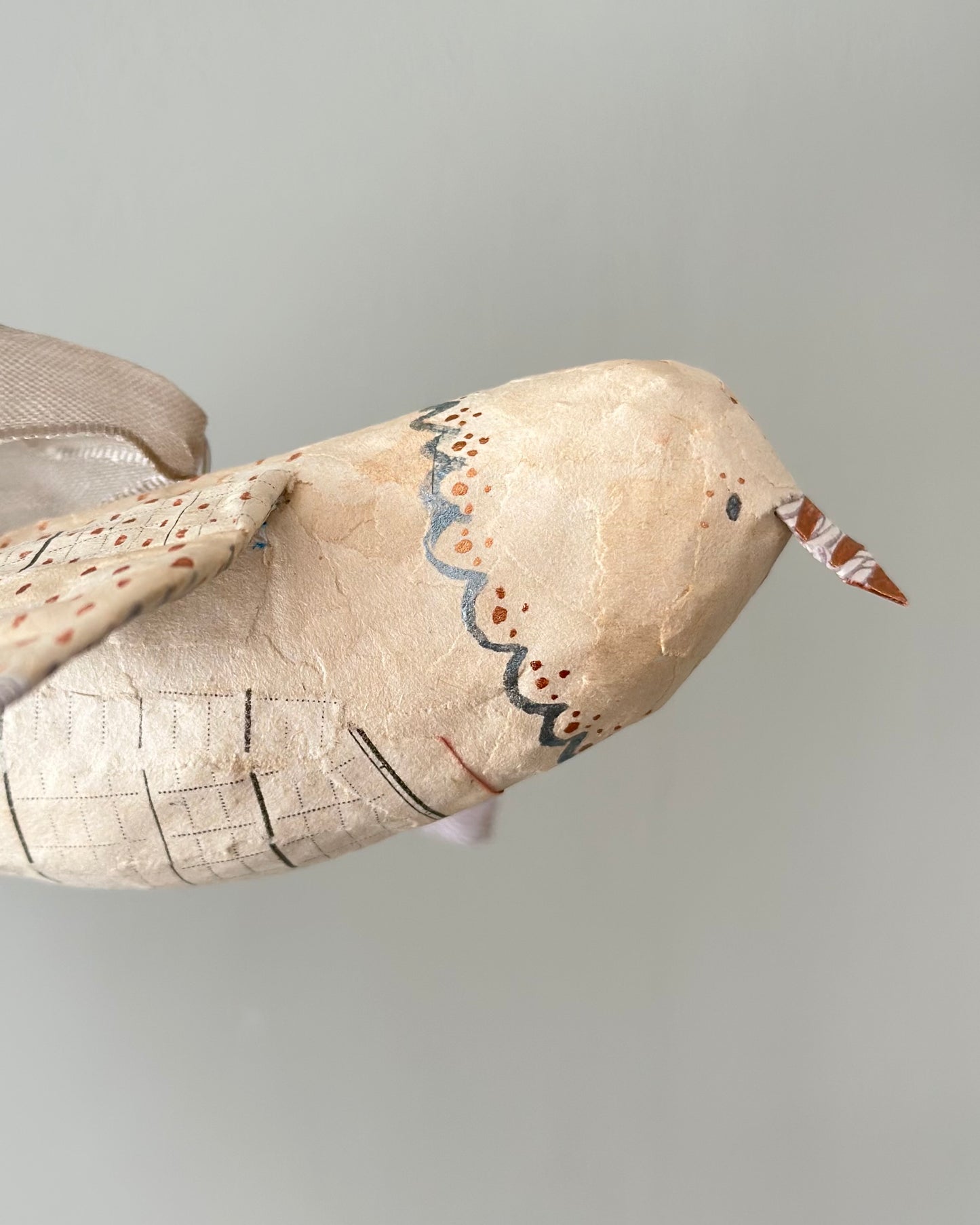 Papier maché Artwork - Fietje