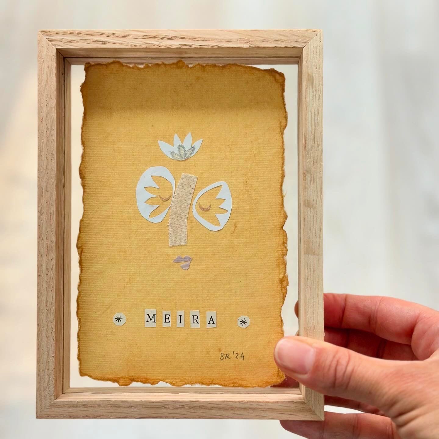 Paper cut artwork - Meira