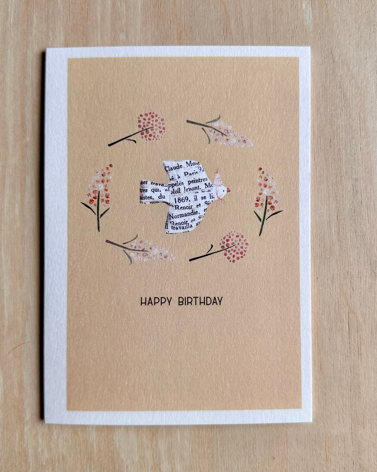 Wenskaarten per stuk: happy birthday