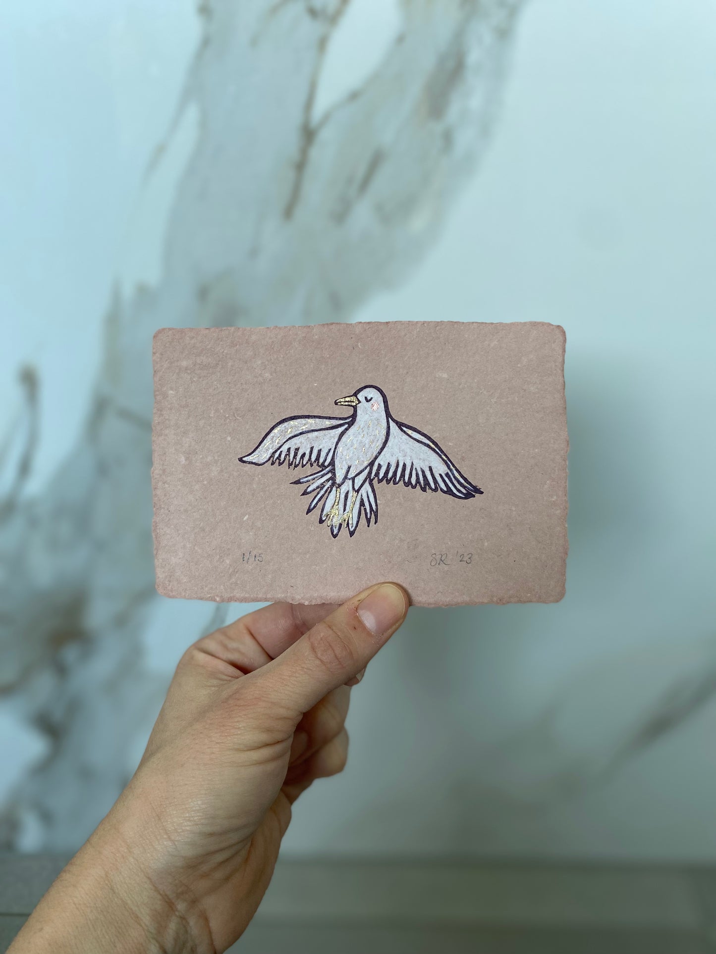 Elderberry Blush - losse print
