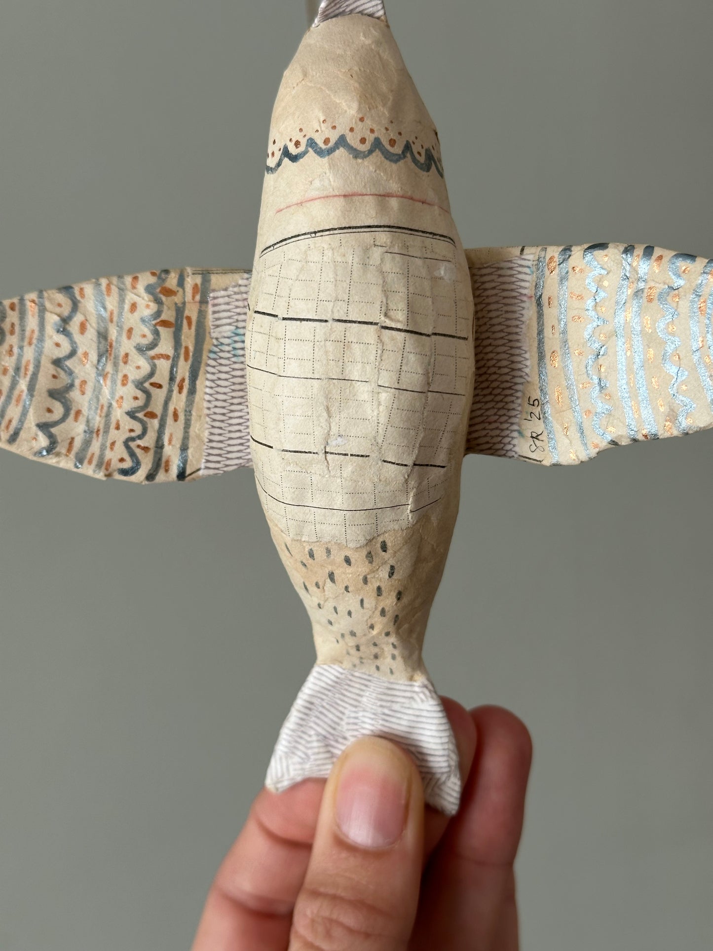 Papier maché Artwork - Fietje