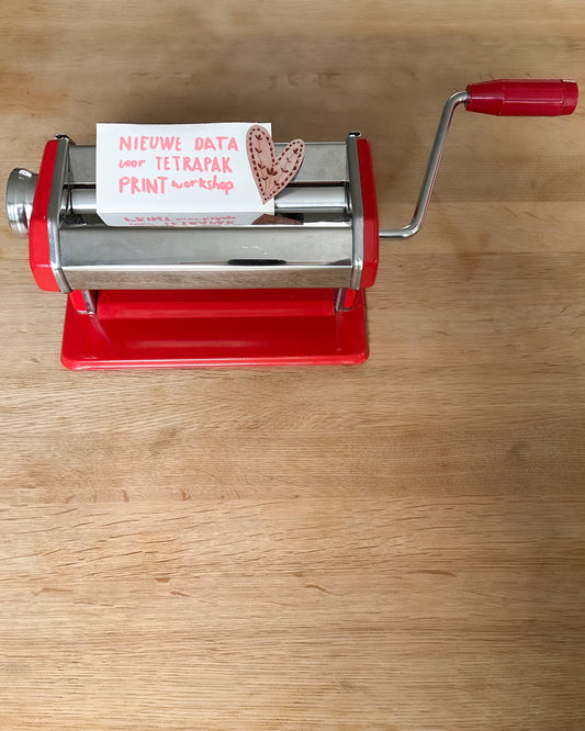 Workshop Tetrapak Printen 15 november - Nijmegen