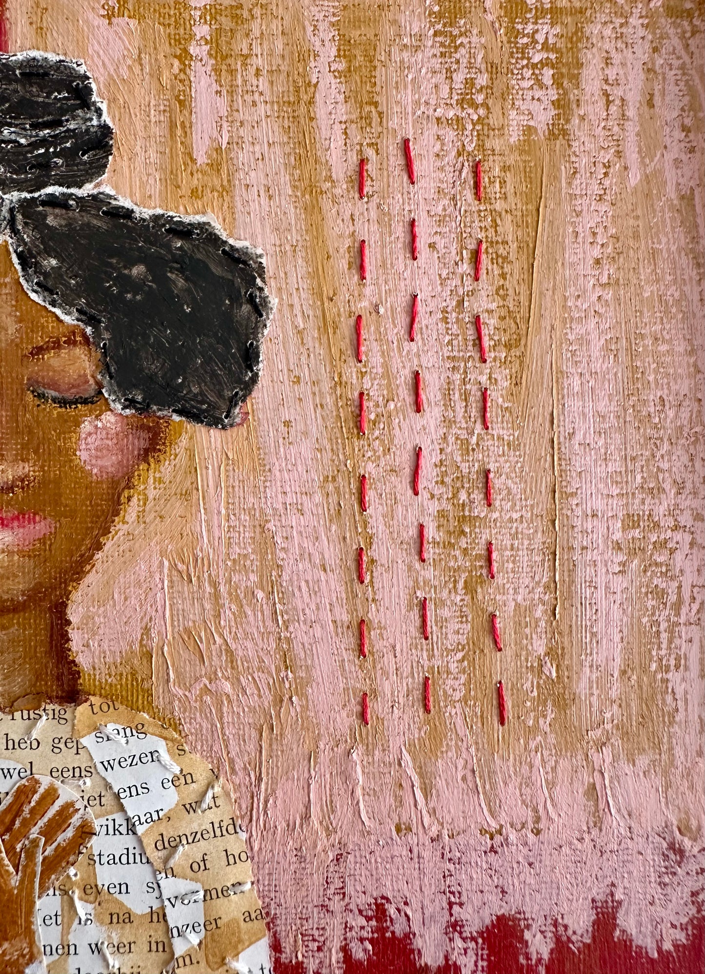 Listen - Mixed media