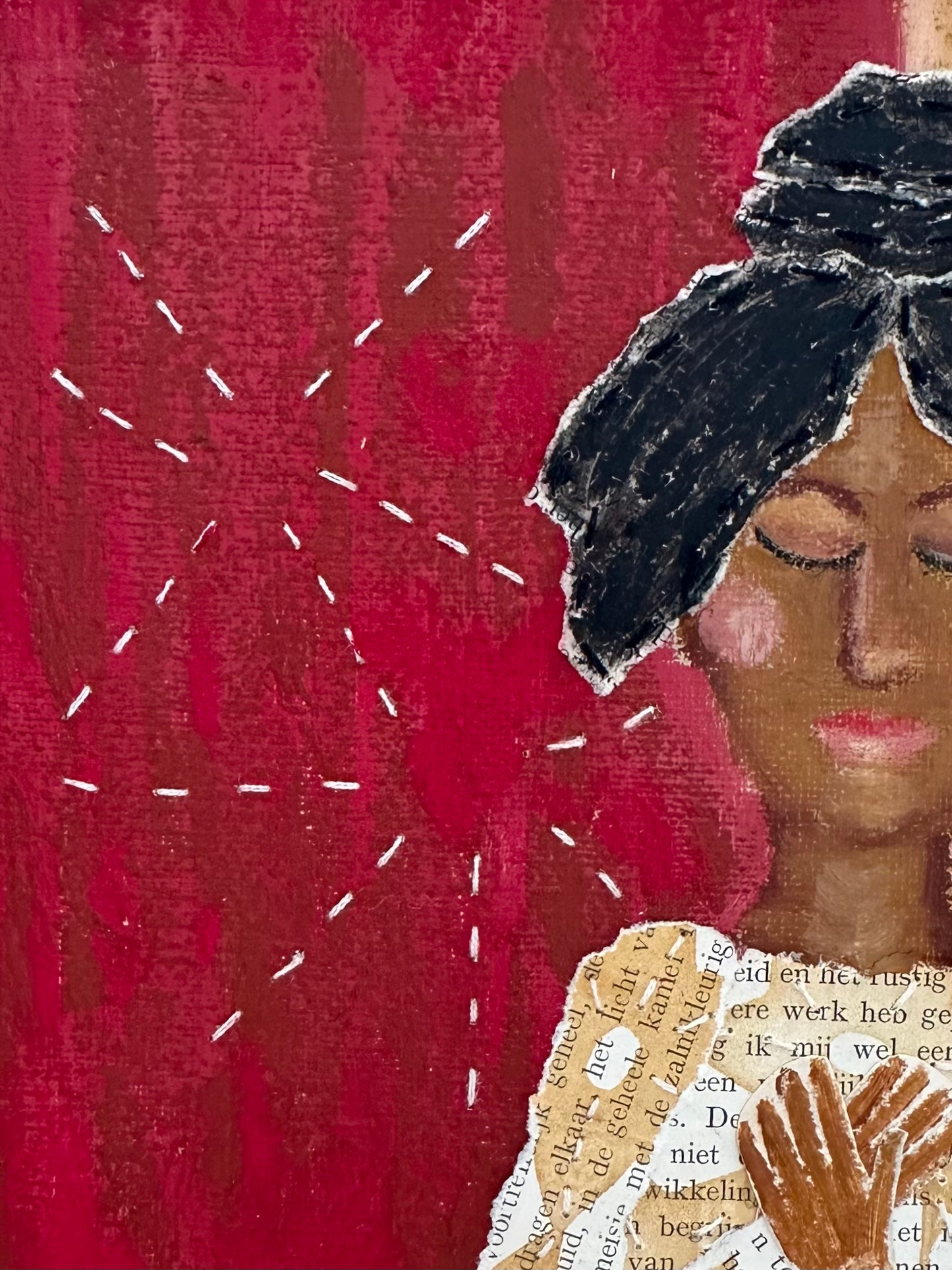 Listen - Mixed media